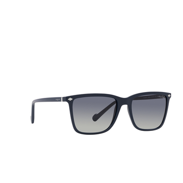 Vogue VO5493S Sunglasses 30564L semi matt full dark blue - three-quarters view