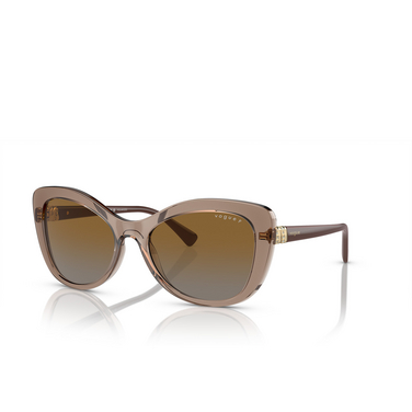 Vogue VO5515SB Sunglasses 2940T5 transparent brown - three-quarters view