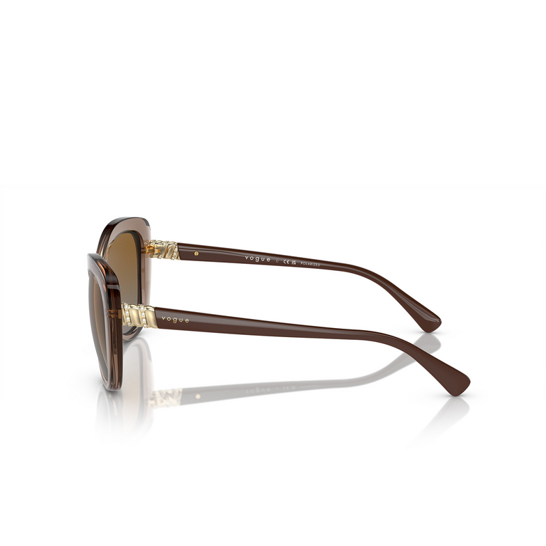 Occhiali da sole Vogue VO5515SB 2940T5 transparent brown - 3/4