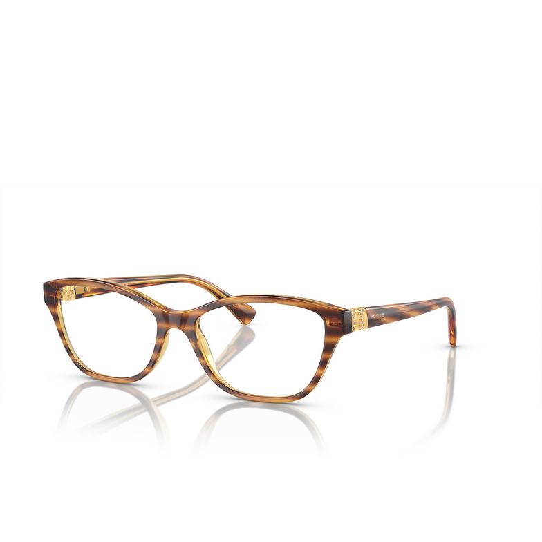 Occhiali da vista Vogue VO5516B 1508 striped dark havana - 2/4