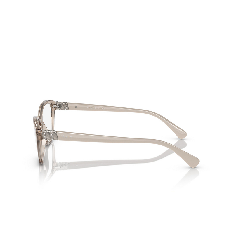 Gafas graduadas Vogue VO5516B 2990 transparent light brown - 3/4