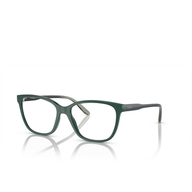 Vogue VO5518 Eyeglasses 3050 full dark green - three-quarters view