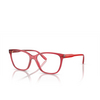 Occhiali da vista Vogue VO5518 3084 transparent red - anteprima prodotto 2/4