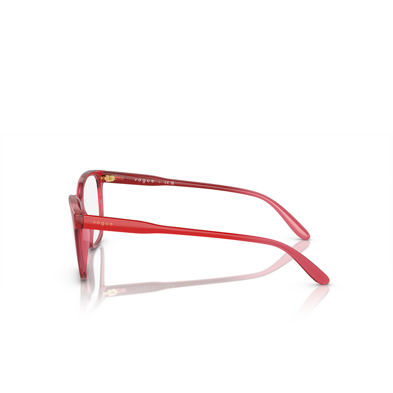 Gafas graduadas Vogue VO5518 3084 transparent red - 3/4