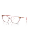 Gafas graduadas Vogue VO5519 2942 transparent pink - Miniatura del producto 2/4