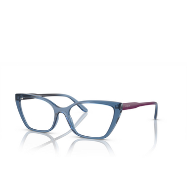 Vogue VO5519 Eyeglasses 3085 transparent light blue - three-quarters view