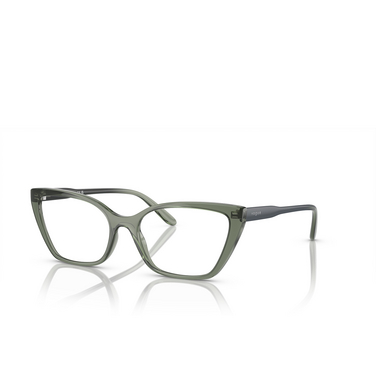 Vogue VO5519 Eyeglasses 3086 transparent mallard green - three-quarters view
