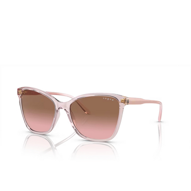 Gafas de sol Vogue VO5520S 294214 transparent pink - Vista tres cuartos