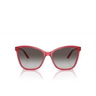 Gafas de sol Vogue VO5520S 30848G transparent red - Vista delantera