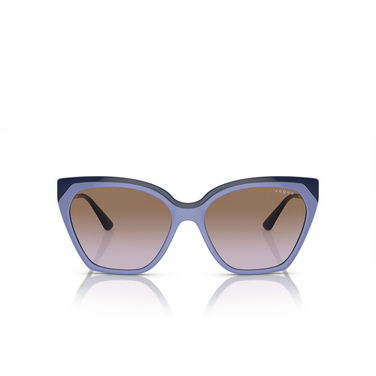 Vogue VO5521S Sunglasses 310268 top wisteria / full blue - front view