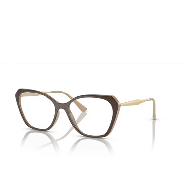 Vogue VO5522 Korrektionsbrillen 3101 top brown / nude - Dreiviertelansicht