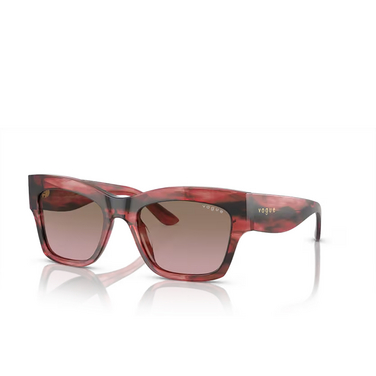 Vogue VO5524S Sunglasses 308914 red havana - three-quarters view