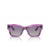 Lunettes de soleil Vogue VO5524S 30908J purple havana - Vignette du produit 1/4