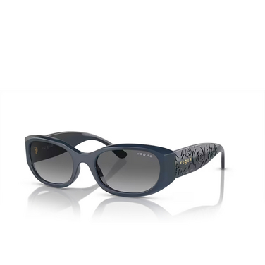 Gafas de sol Vogue VO5525S 309511 opal dark blue - Vista tres cuartos