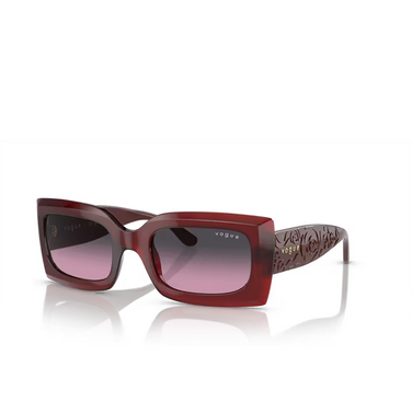 Vogue VO5526S Sunglasses 309490 opal red - three-quarters view