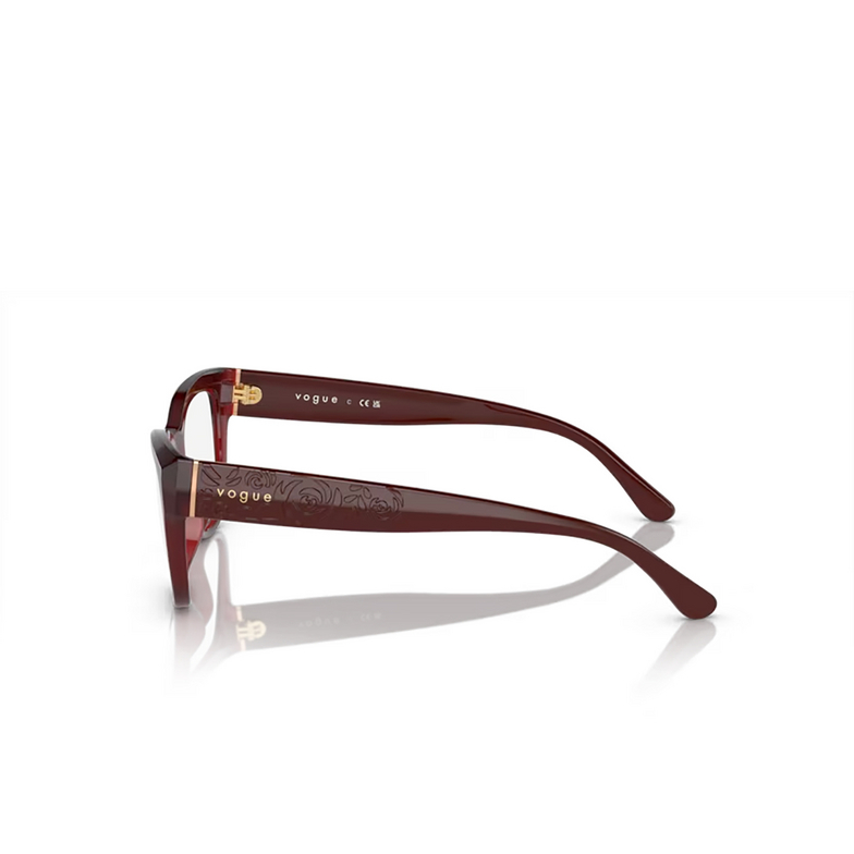 Gafas graduadas Vogue VO5528 3094 opal red - 3/4