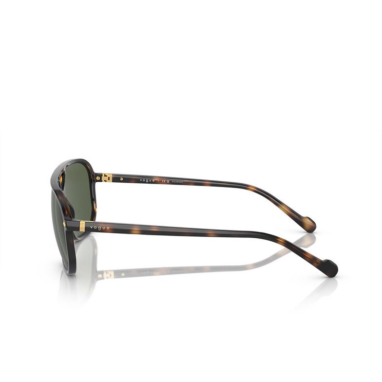 Lunettes de soleil Vogue VO5531S 27189A total dark havana - 3/4