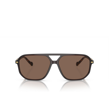 Vogue VO5531S Sunglasses 311073 transparent dark brown - front view