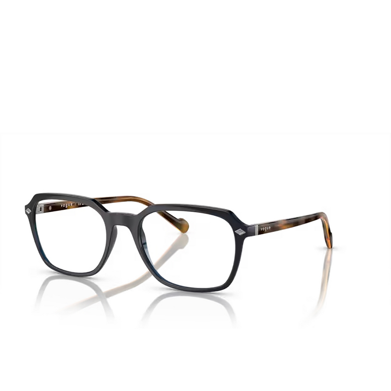 Vogue VO5532 Eyeglasses 3111 transparent dark blue - 2/4