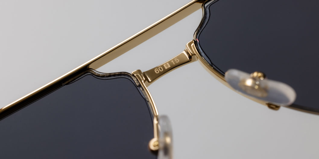 Engraved measurements in real Cartier shades