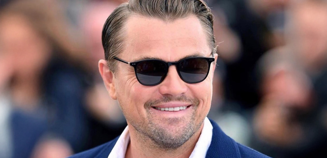 Leonardo DiCaprio mit Garrett-Leight-Sonnenbrille