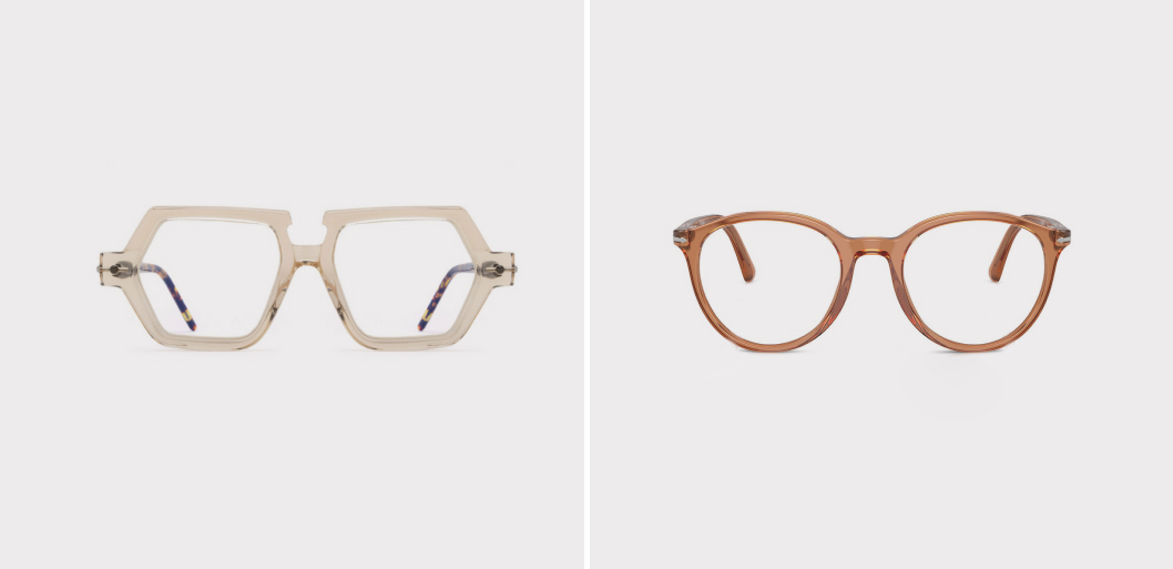 Lunettes transparentes pour hommes