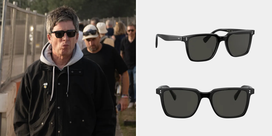 Noel Gallagher in Oliver Peoples Sunglasses 