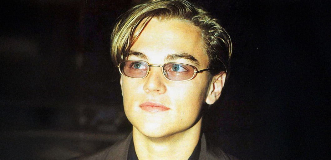 Leonardo DiCaprio in metal sunglasses