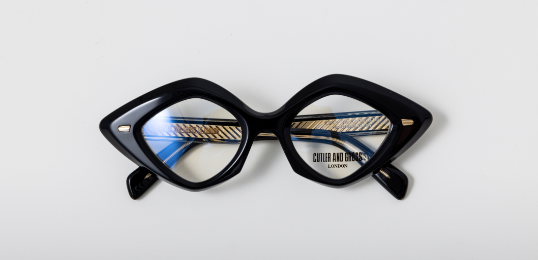 Cutler and Gross cat-eye eyeglasses