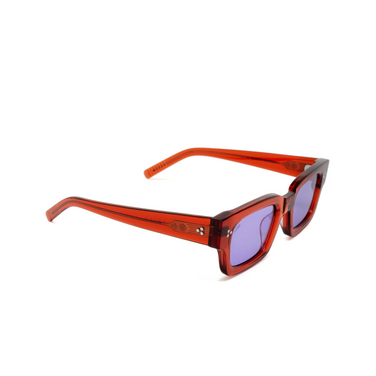 AKILA SYNDICATE Sunglasses 55/44 red - three-quarters view