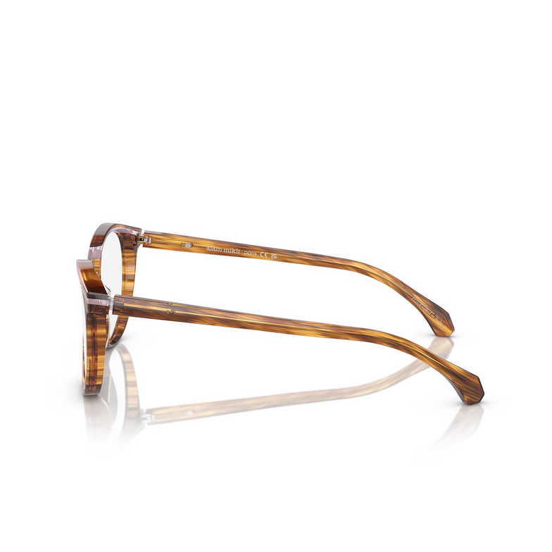 Gafas graduadas Alain Mikli A03501 001 striped havana / opal pink - 3/3