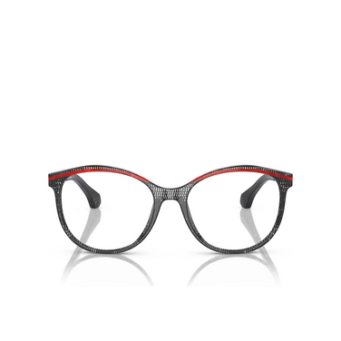 Alain Mikli A03501 Eyeglasses 005 pointillee black / rouge nacree - front view