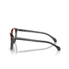 Lunettes de vue Alain Mikli A03501 005 pointillee black / rouge nacree - Vignette du produit 3/3