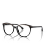 Lunettes de vue Alain Mikli A03501 006 noir nacree / pointille brown - Vignette du produit 2/3