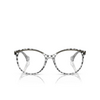 Alain Mikli A03501 Eyeglasses 007 damier black transparent / green - product thumbnail 1/3