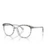 Alain Mikli A03501 Eyeglasses 007 damier black transparent / green - product thumbnail 2/3