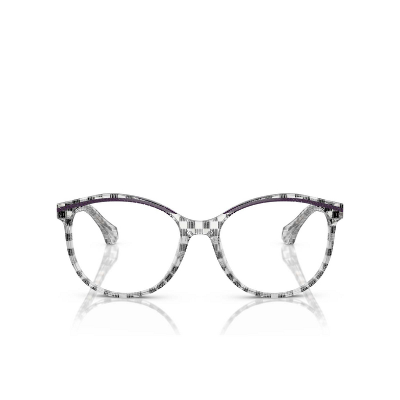 Occhiali da vista Alain Mikli A03501 008 damier black transparent / purple - 1/3