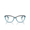 Alain Mikli A03502 Eyeglasses 001 transparent teal / noir nacre - product thumbnail 1/3