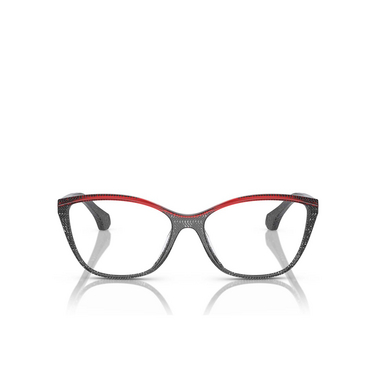 Alain Mikli A03502 Eyeglasses 002 new pointillee grey/red - front view