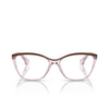 Lunettes de vue Alain Mikli A03502 004 transparent pink / brown - Vignette du produit 1/3