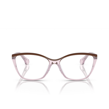 Alain Mikli A03502 Eyeglasses 004 transparent pink / brown - front view