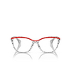 Alain Mikli A03502 Eyeglasses 005 new damier black white / rouge - product thumbnail 1/3