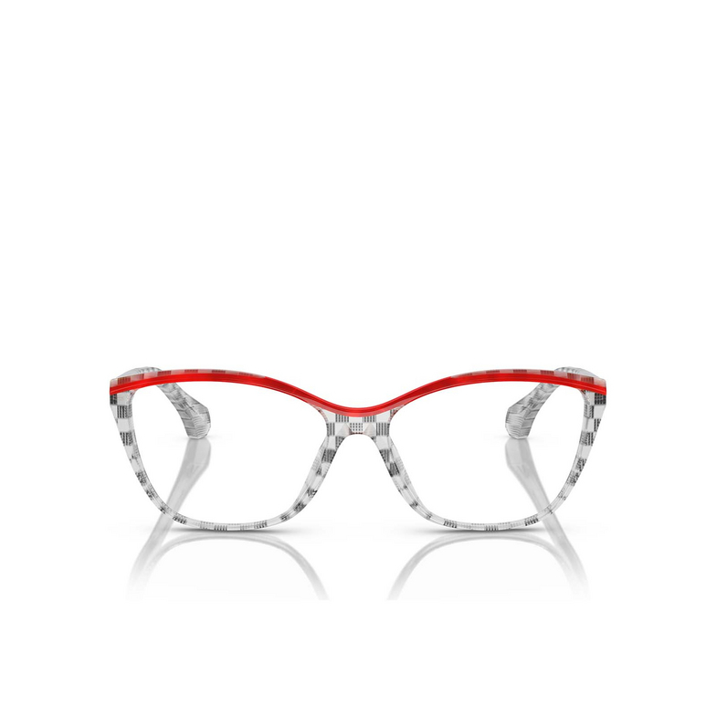 Lunettes de vue Alain Mikli A03502 005 new damier black white / rouge - 1/3