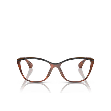 Alain Mikli A03502 Eyeglasses 006 light brown havana / noir nacree - front view