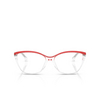 Gafas graduadas Alain Mikli A03502M 001 crystal / pointillee rouge - Miniatura del producto 1/3