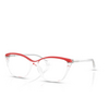 Gafas graduadas Alain Mikli A03502M 001 crystal / pointillee rouge - Miniatura del producto 2/3