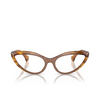 Alain Mikli A03503 Eyeglasses 003 opal brown/striped havana - product thumbnail 1/3