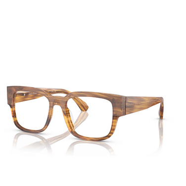 Alain Mikli A03504 Eyeglasses 004 striped havana - three-quarters view