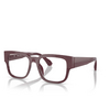 Lunettes de vue Alain Mikli A03504 005 new pointillee bourdeaux - Vignette du produit 2/3