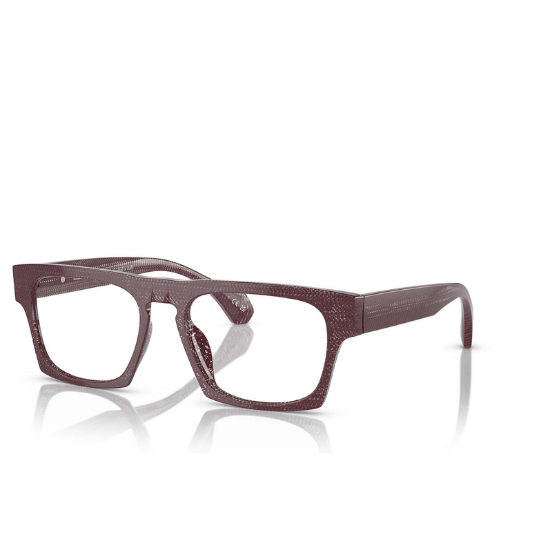 Gafas graduadas Alain Mikli A03508 003 new pointillee bourdeaux - 2/3